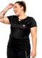 Cobertura - Blusa Pontilhada Feminina Preto - variação: Preto