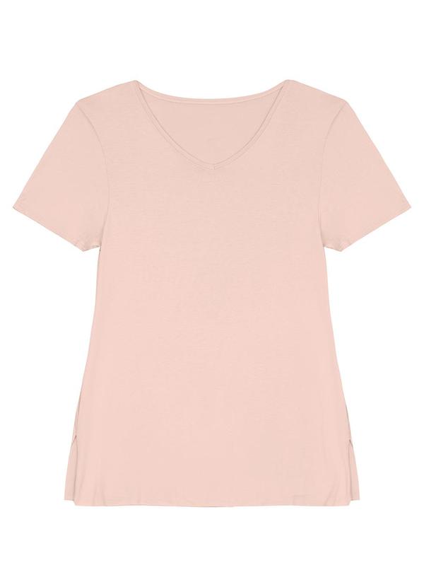 Enfim - Blusa Reta com Fenda Active Nude 4