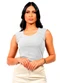 Cobertura - Blusa Ribana Feminina Branco - variação: Branco