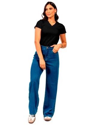 Cobertura - Blusa Ribana Feminina Preto - COBERTURA