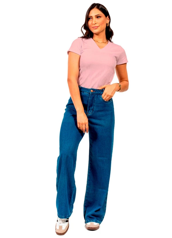 Cobertura - Blusa Ribana Feminina Rosa  2