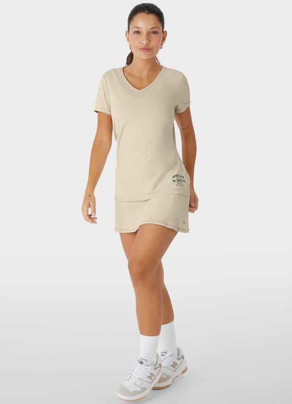 Enfim - Blusa Slim Sport Club Dry Active Off White 3