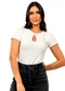 Cobertura - Blusa Termal Feminina Off White - variação: Off White