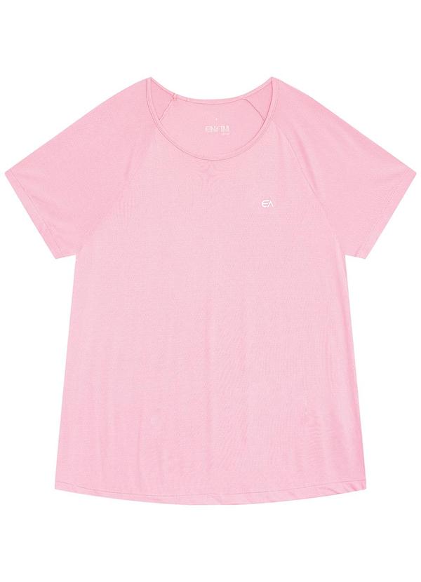 Enfim - Blusa Tradicional Creponado Dry Rosa