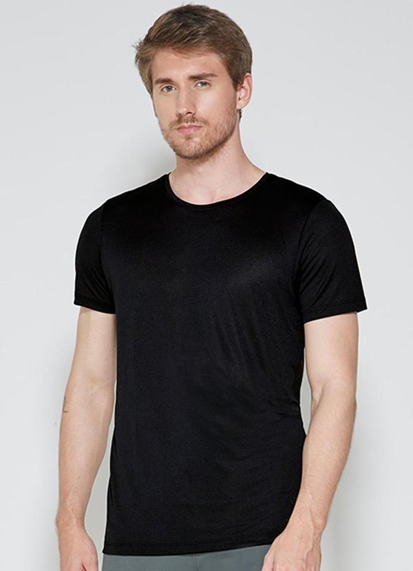 Enfim - Camiseta Dry Masculina Active Preto
