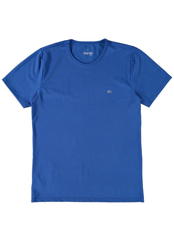 Enfim - Camiseta Masculina Slim Active Azul