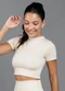 Everfit - Cropped Basic Nude - variação: Nude