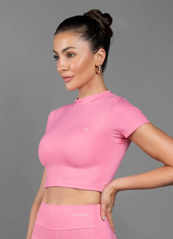 Everfit - Cropped Basic Rosa