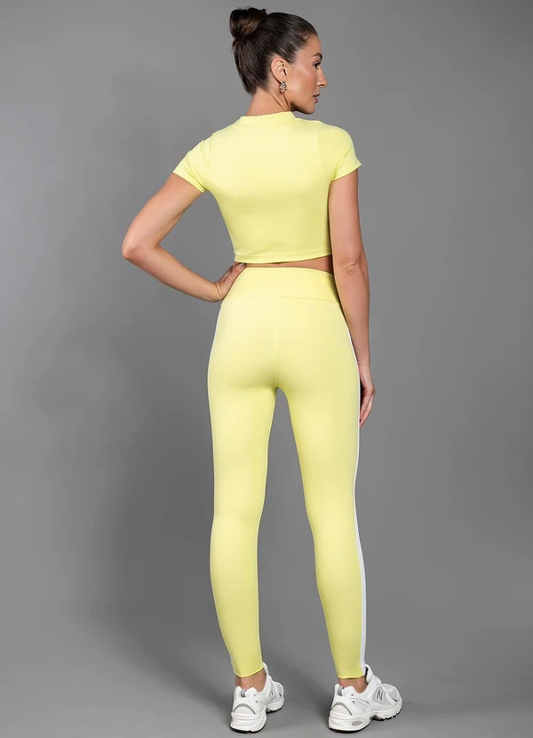 Everfit - Cropped Basic Amarelo 4