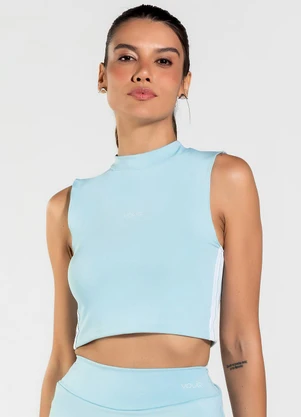 Vouq - Cropped Fitness Fit-Tech Sport Regata Azul - VOUQ