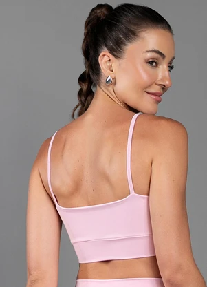 Everfit - Top Alça Basic Rosa - EVERFIT