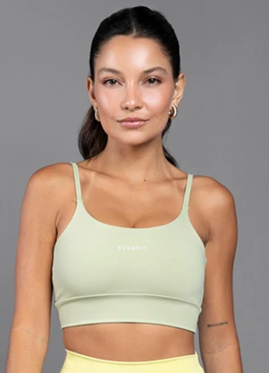 Everfit - Top Alça Basic Verde - EVERFIT