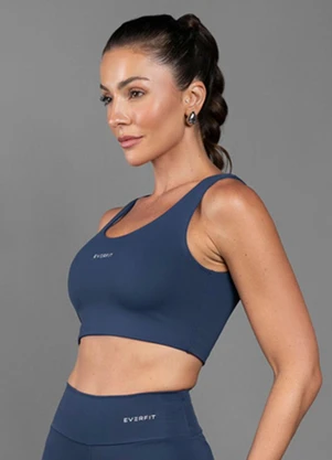 Everfit - Top Basic Azul - EVERFIT