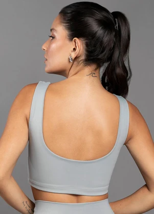 Everfit - Top Basic Cinza - EVERFIT