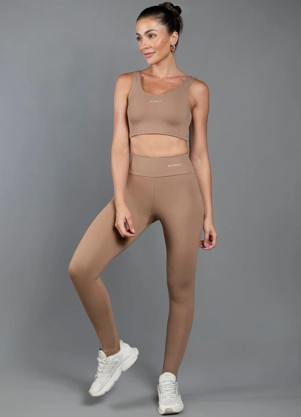 Everfit - Top Basic Marrom 3