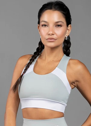 Everfit - Top Run Fitness Cinza - EVERFIT