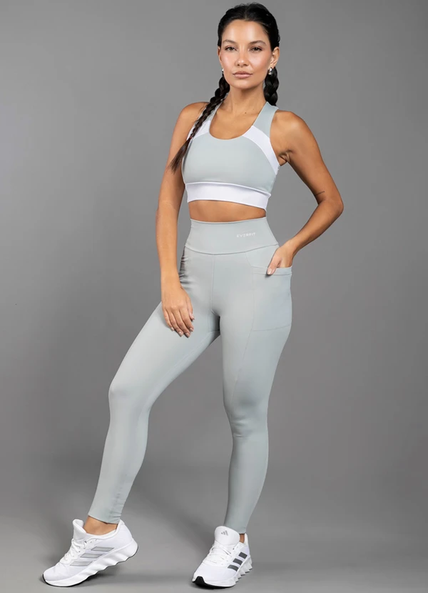 Everfit - Top Run Fitness Cinza 3