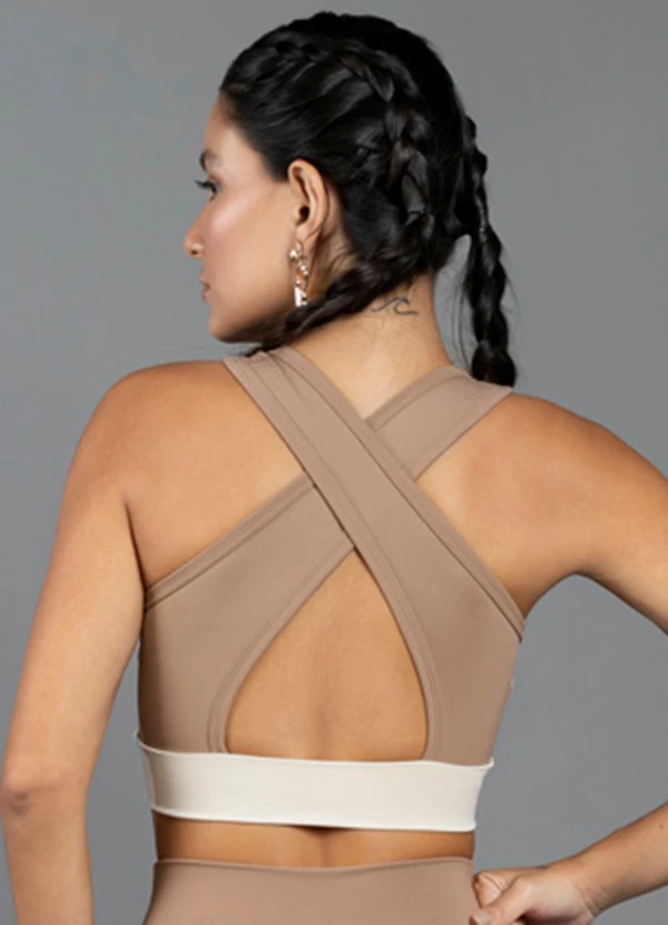 Everfit - Top Run Fitness Marrom 2