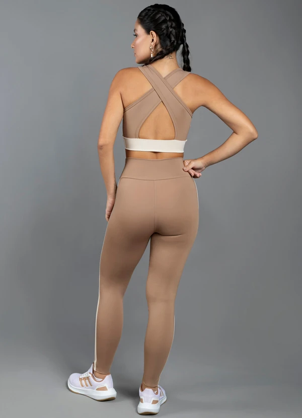 Everfit - Top Run Fitness Marrom 4