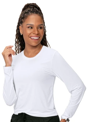 Zee Rucci - Blusa Feminina Manga Longa Proteção Uv Branco - ZEE RUCCI