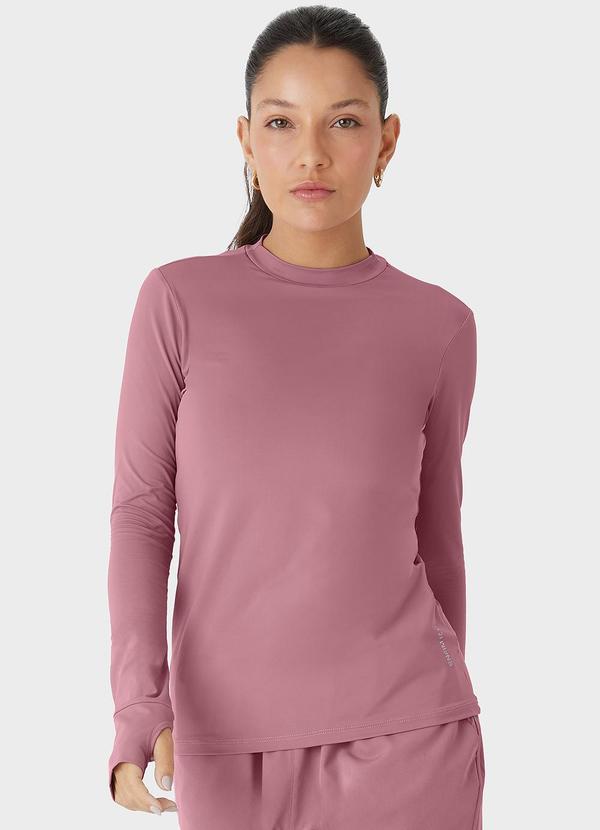 Enfim - Blusa Justa Dry Uv Active Rosê