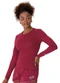 Malwee - Blusa Slim Malha Uv Active Bordô - variação: Bordô
