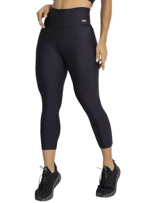 Jancris - Corsário Preto em Malha com Elastano - JANCRIS