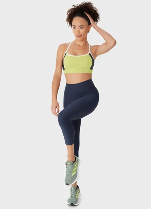 Malwee - Calça Capri Dry Uv50+ Azul Marinho - MALWEE
