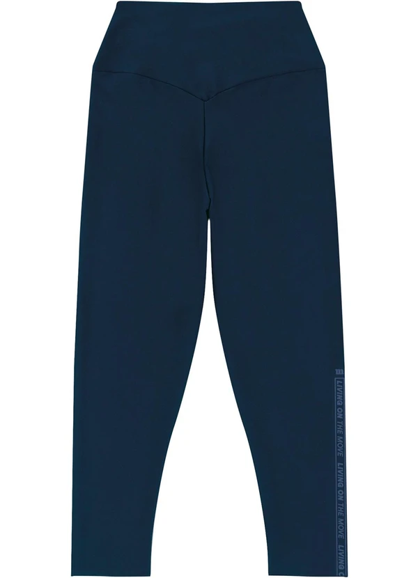 Malwee - Calça Capri Dry Uv50+ Azul Marinho 3
