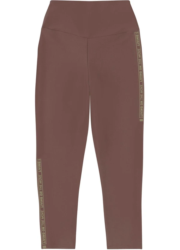 Malwee - Calça Capri Dry Uv50+ Marrom 2