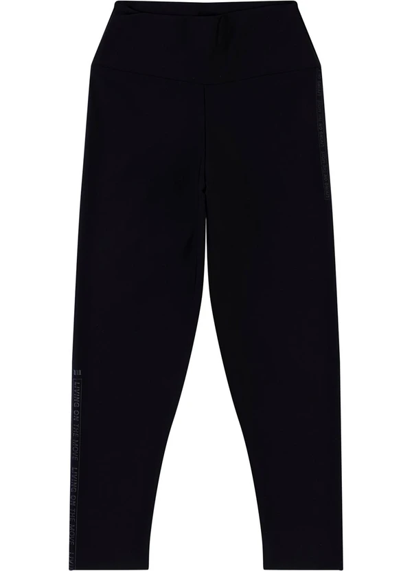 Malwee - Calça Capri Dry Uv50+ Preto 3