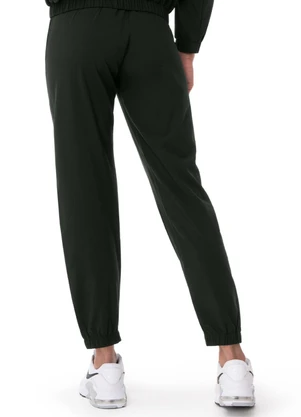 Zee Rucci - Calça Fitness Cós com Elástico e Bolso Preto - ZEE RUCCI