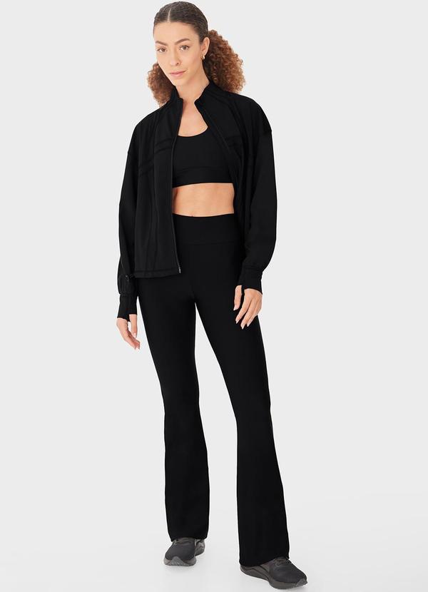 Enfim - Calça Flare Uv50+ Active Preto 3