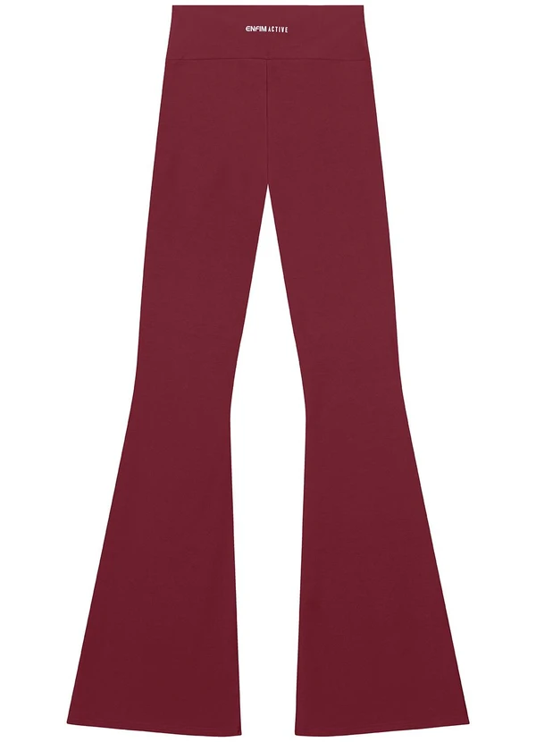 Enfim - Calça Flare Uv50+ Active Vermelho 2