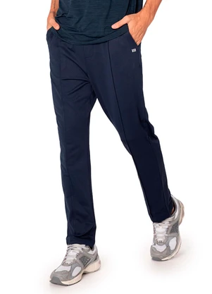 Malwee - Calça Masculina Reta Agasalho Active Azul - MALWEE