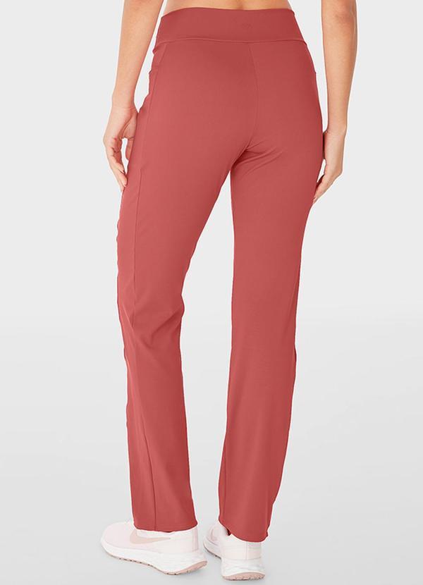 Enfim - Calça Reta Dry Fit Active Laranja 2