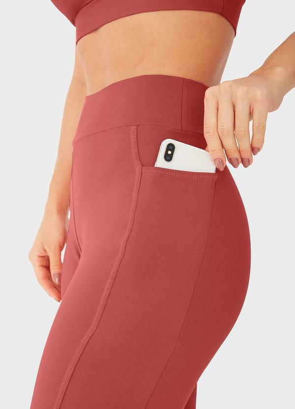 Enfim - Calça Reta Dry Fit Active Laranja 3