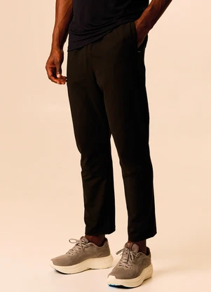 Malwee - Calça Runner Masculina Active Preto - MALWEE