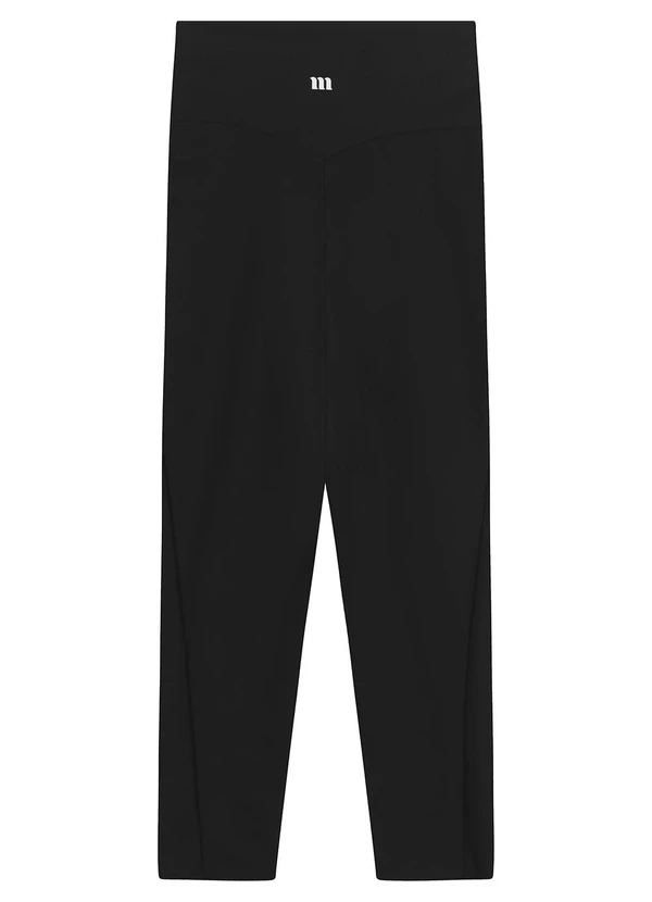Malwee - Calça Capri Push Up Uv Active Preto