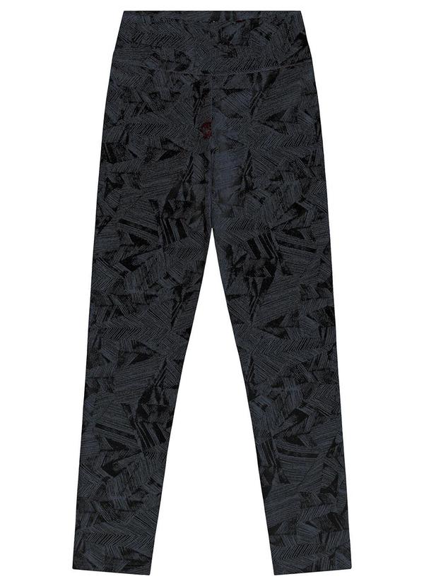 Enfim - Calça Legging Abstrata Co2 Active Preto 2