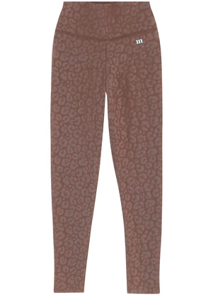 Malwee - Calça Legging Bolso Malha Uv Marrom - MALWEE