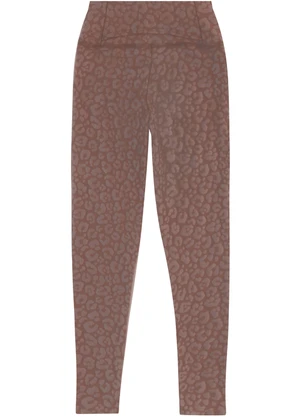 Malwee - Calça Legging Bolso Malha Uv Marrom - MALWEE