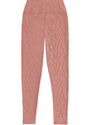 Malwee - Calça Legging Bolso Malha Uv Rosê  - MALWEE