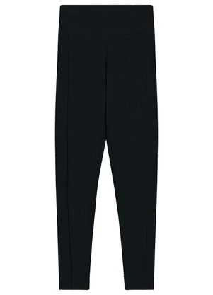 Malwee - Calça Legging Canelada Active Preto - MALWEE