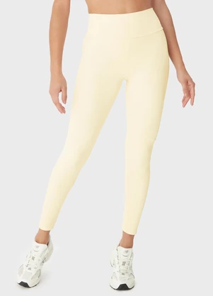 Malwee - Calça Legging Canelada Malha Dry Off White - MALWEE