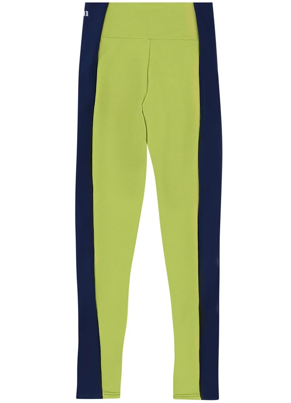 Malwee - Calça Legging Canelada Verde Limão 3