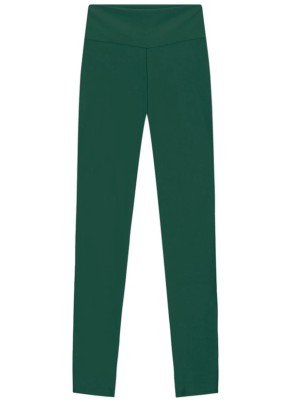 Enfim - Calça Legging com Refletivo Active Verde Esmerald