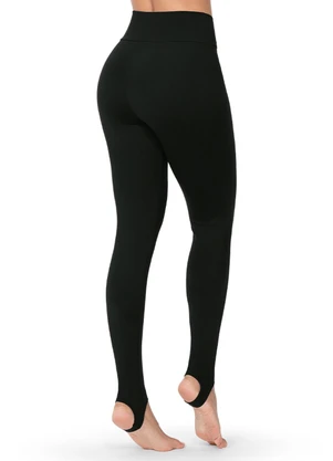 Zee Rucci - Calça Legging de Pézinho Fusô com Preto - ZEE RUCCI