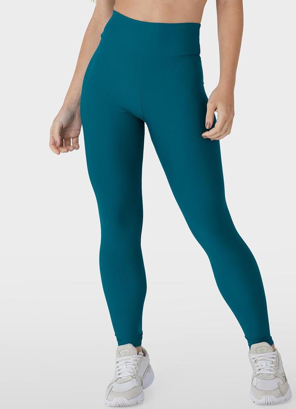 Enfim - Calça Legging Dry Active Verde Turquesa