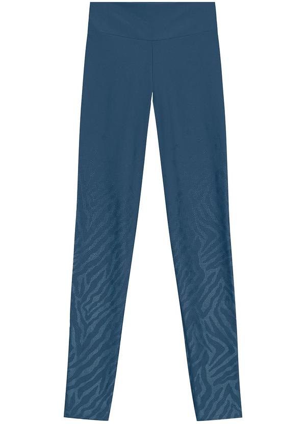 Enfim - Calça Legging Dry Fit com Bolso Azul